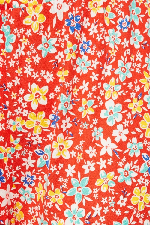 Büyük Beden Beli Lastikli Desenli Bol Kesim Likralı Şort 302409