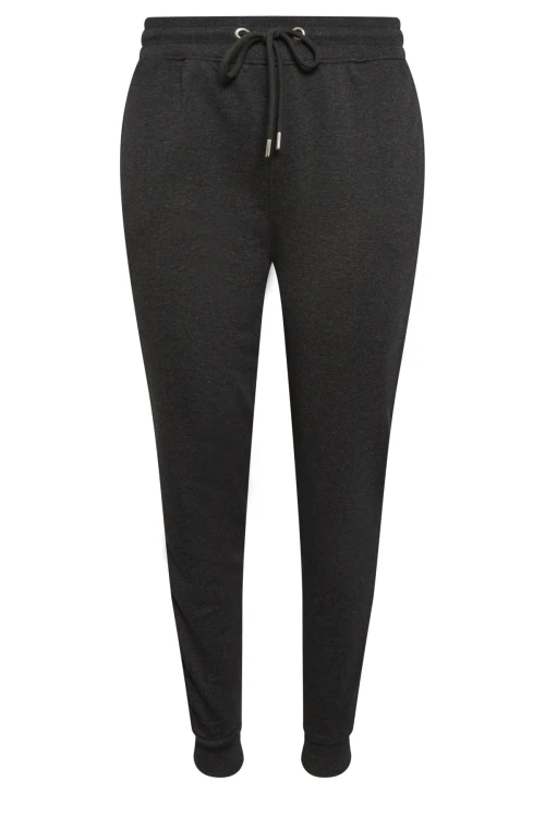 Büyük Beden Beli Büzgülü Paçası Lastikli Cepli Jogger Eşofman Altı 143586