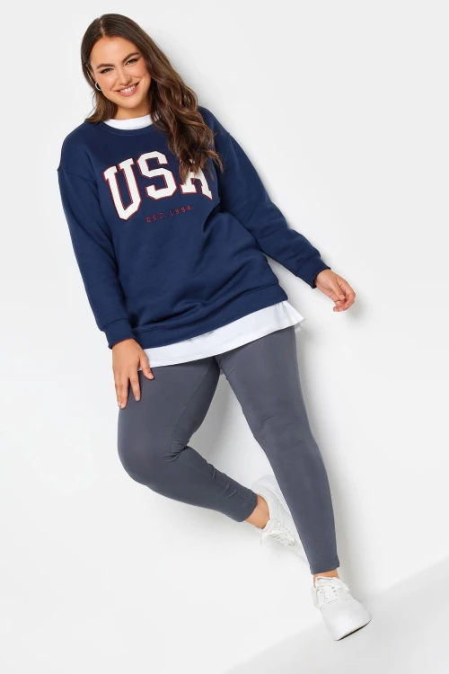 Büyük Beden Vücudu Saran Likralı Streç Tayt 143595