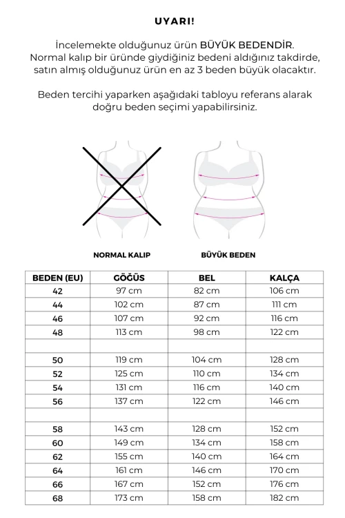 Büyük Beden Kapüşonlu Cepli Uzun Kollu Sweat Elbise 301574