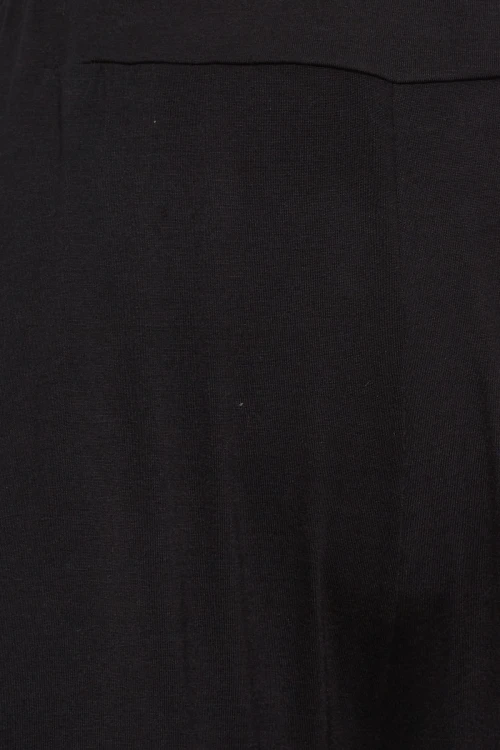 Büyük Beden Beli Lastikli Cepli Geniş Paça Pantolon 143418