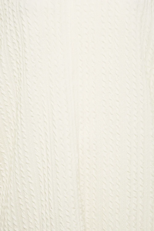 Büyük Beden Bisiklet Yaka Uzun Yarasa Kol İnce Bluz 301718