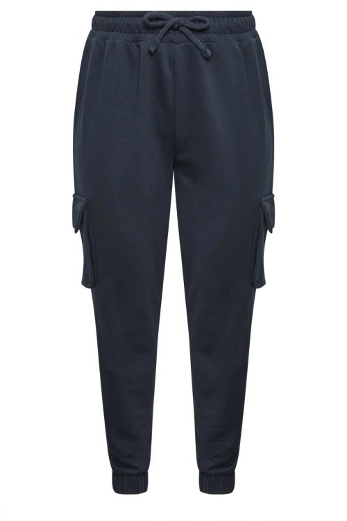 Büyük Beden Paçası Lastikli Cep Detaylı Kargo Jogger Pantolon 302774