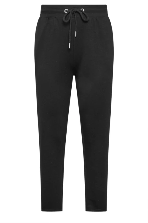 Büyük Beden Beli Lastikli Cepli Düz Paça Jogger Pantolon 303170