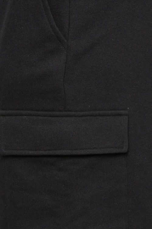 Büyük Beden Cepli Beli Büzgülü Bol Kesim Kargo Jogger Şort 144873