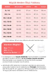 Haki Bej Büyük Beden Beli Lastikli Bol Paça Desenli Cepli Pantolon 303654